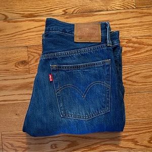Levi’s 501 jeans, dark wash